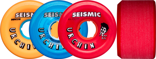 70mm Urchin Freeride Wheels - Seismic Skate Systems